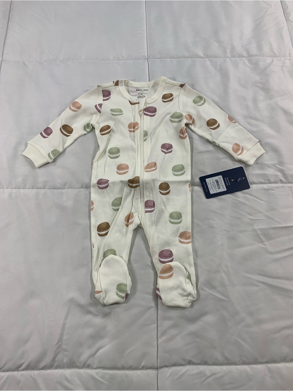New Petit Lem footie pyjamas size 3M